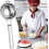 Egg Separator for Raw Eggs, Durable Plastic Yolk White Filter, Hangable Egg Splitter Tool for Baking and Cooking 3