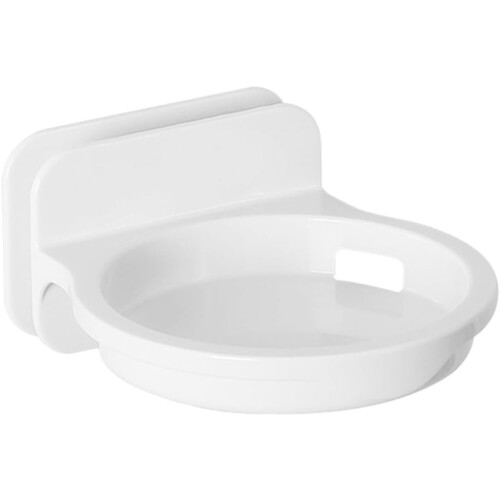 Heavy Duty Wall Mount for Baby Monitors and Security Cameras, Adjustable Angle, Durable White Circle Design 1