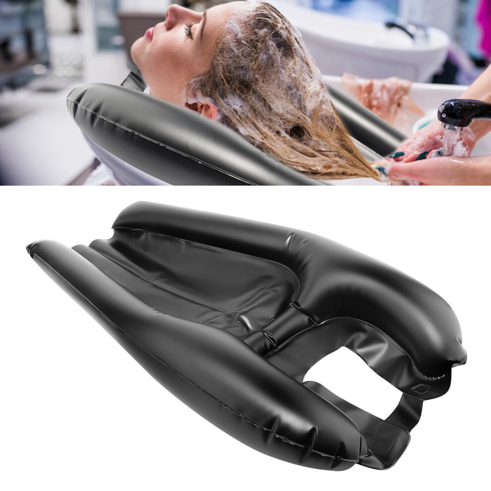 Hair Wash Basin for Bedridden Patients - Portable Inflatable PVC Shampoo Basin for Elderly, Disabled, and Post-Operative Use