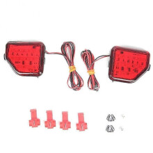 Car Rear Bumper Fog Light Rear Fog Lamp for Jeep Wrangler Jl 2018-2023