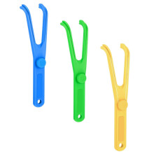 Dental Floss Holder 3-Pack, Reusable Flosser Sticks for Families, Travel & Hotels, Oral Hygiene Tool