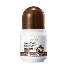 (2pcs) Nourishing Coconut Oil Antiperspirant Deodorant Roll On, Cool & Refreshing, Sweat and Odor Protection Antiperspirant, For All Skin Types
