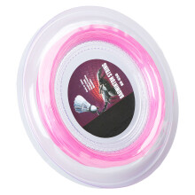 0.72mm Nylon Badminton String 200m Pink BX650 22-26 lbs