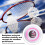 0.72mm Nylon Badminton String 200m Pink BX650 22-26 lbs 4