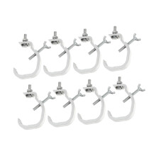 Lamp Hooks 8-Pack Truss Clamps for Stage Lighting, Aluminium Light Clamp for Moving Headlights, Compatible with Stage Lamps