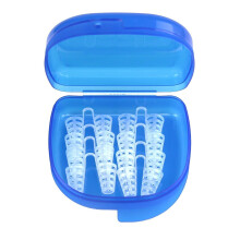 8x Anti Snoring Stopper Nose Clip Set with Adjustable Nose Separator for Effective Snoring Relief