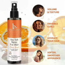 (3pcs) Sea Salt Spray for Hair,Made from Natural & Organic Ingredients, Texturing Spray for Men & Women, Hair Texture Booster for Fine Hair