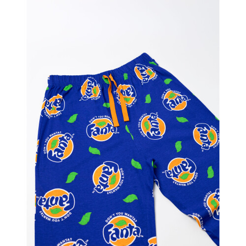 Coca Cola (Medium) Coca Cola Fanta Lounge Pants (Mens Blue) 2