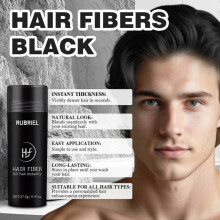 (1pc) Hair Fibers Black Hair Fibers Thick Fibers Hair Fibers for Instant Thickening Hair Fibers Hair Thickening Fibers for Women and Men