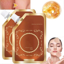 (2Pcs) Anti-Blemish & Anti-Aging & Anti-Wrinkle Tear-Off Mask, Peel off Anti Wrinkle Face Mask, Freckle Removal Mask, Cleans Pores, Moisturizing Skin