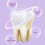 (2PCS) Tooth Cleaning Toothpaste, V34 Tooth Mousse, Remove Stains, Brighten Teeth, Purple Tooth Cleaning Toothpaste 3