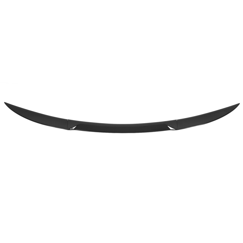 Durable Abs Glossy Trunk Spoiler For Tesla Model 3 Black 4631338875303