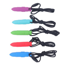 5 Stück Baby Kau-Schmuck Set – Weiches Silikon, Beruhigung, Beißkette, Sensorik