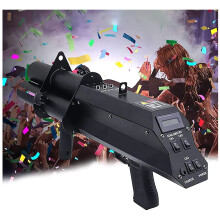 Electronic Salute Gun Color Spray Gun for Weddings and DJ Events - Stage Equipment for Celebration Atmosphere Props