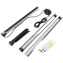 RGB Corner Floor Lamp 1.2m USB Bluetooth Remote Music Sync