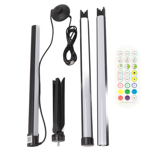 RGB Corner Floor Lamp 1.2m USB Bluetooth Remote Music Sync 2