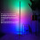 RGB Corner Floor Lamp 1.2m USB Bluetooth Remote Music Sync 5