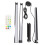 RGB Corner Floor Lamp 1.2m USB Bluetooth Remote Music Sync 16