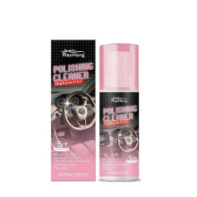 (2pcs) 100ml Car Interior Cleaner, Vehicle Interior Polish, Polishing Cleaner for Car Interior Detailing, Rubber and Leather