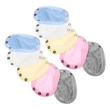 10-Piece Snap Button Extender Set for Baby Rompers and Overalls, Breathable and Comfortable for Newborns and Toddlers