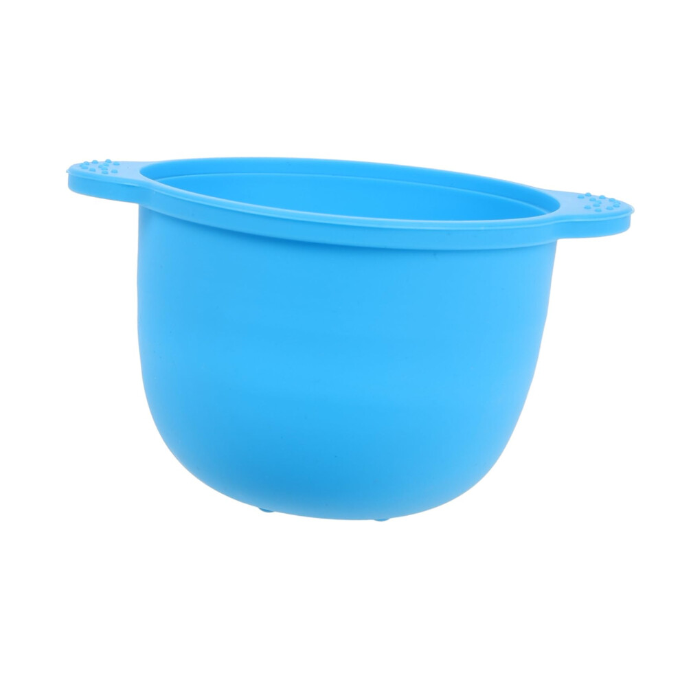 Faltbare Silikon Wachsschale fÃ¼r WachswÃ¤rmer, Tragbare Multifunktionale SchÃ¼ssel in Skyblau, Kompakt fÃ¼r Gesichtsmasken