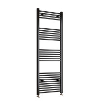 Clearance Sale Straight Bathroom Radiator Black 1600x400mm