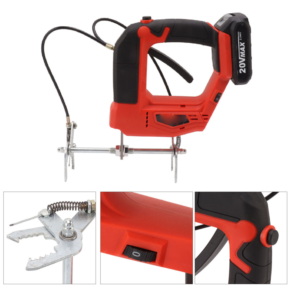 Electric Bee Remover Brushless Cordless 20V 37.5x33.5x10cm Red-image-OPC-PJHMQ5T-NEW