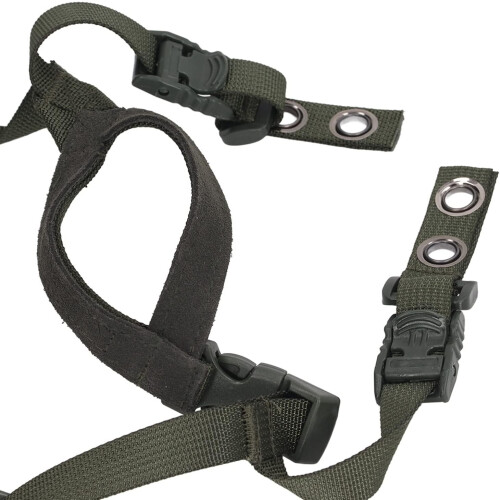 Suspension System Chin Strap for Explorer Helmet, Od Green, Enhanced Comfort, Adjustable Fit 2