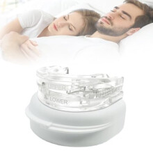Anti-Snoring Mouthpiece for Men and Women, Adjustable Sleep Aid, Comfortable Design for Improved Sleep Quality, 1 Piece