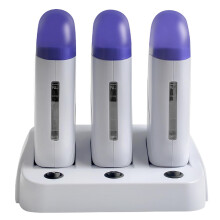Wax Heater Portable Hair Removal Machine with Transparent Window, Independent Switch, Removable Design for Easy Cleaning