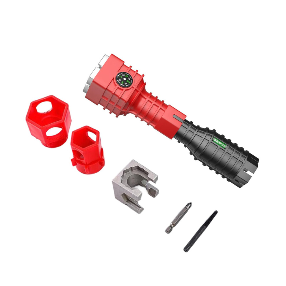 Ergonomic 24 In 1 Faucet And Sink Installer Wrench With Comfortable Grip For Quick Plumbing Repairs And Maintenance 6276012337845