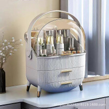(white) Three Layer Cosmetic Makeup Beauty Storage OrganiserCosmetics storage box, jewelry display rackSkincare Display Box