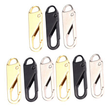 Zip Repair Zipper Pulls Pack of 9 Zinc Alloy Handles and Pull Tabs for Luggage and Bag Zipper Replacement