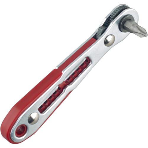 Manual Bidirectional Ratchet Screwdriver Wrench Tool, Magnetic Right Angle Flat Head, Multi-Purpose Socket Accessory 1