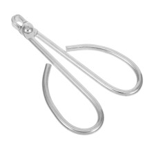 Pine Nut Peeler Tool Stainless Steel Nutcracker Sheller Chestnut Clip Pecan Nut Opener Peanut Sheller Silver