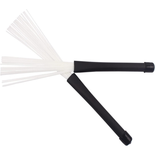 Drum Stick Brush Percussions Retractable Nylon Brush Stick Professional Multi-Rod Brushes for Drumming and Practice 2