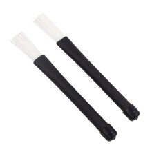 Drum Stick Brush Percussions Retractable Nylon Brush Stick Professional Multi-Rod Brushes for Drumming and Practice