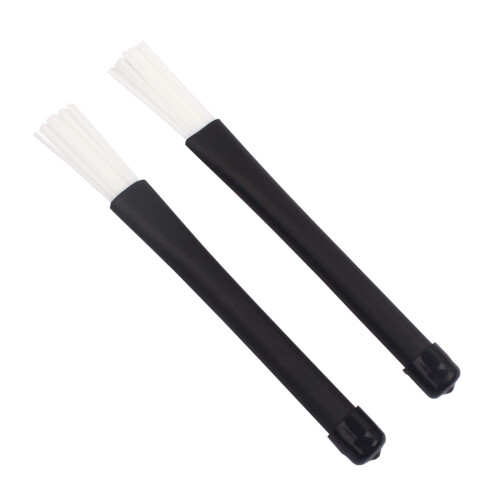 Drum Stick Brush Percussions Retractable Nylon Brush Stick Professional Multi-Rod Brushes for Drumming and Practice