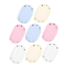 Hoodie Extensions Pack of 8 Baby Body Snap Extender Aluminium Alloy Push Button Body Size Adjustable