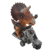 Motorbike Modell Inertia Fahrzeug für Kleinkinder aus Holz, Kreativität Fördern, Kognitive Fähigkeiten, Braun