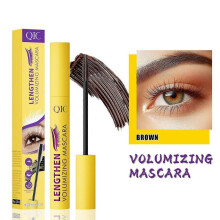 (Brown) Bubble Mascara, Colossal Bubble Mascara Waterproof, Volume and Length Formula for Bold, Long-Lasting Mascara