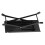 Adjustable Foldable Guitar Foot Stool Black 4-Height Level for Classical & Electric Guitars 8