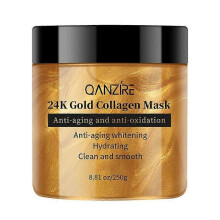 (3PCS) 24K Gold Collagen Mask, Gold Moisturizing, Hydrating Spreadable Mask, An Effective Formula for Radiance
