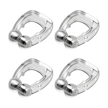 Snoring Stoppers Pack of 4, Reusable Anti-Snoring Nose Clips for Easy Breathing, Comfortable Nose Dilator Separator