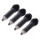 4 Pack Trekking Pole Tips Replacement, Durable Rubber Hiking Accessories, Compatible with Standard Trekking Poles 1