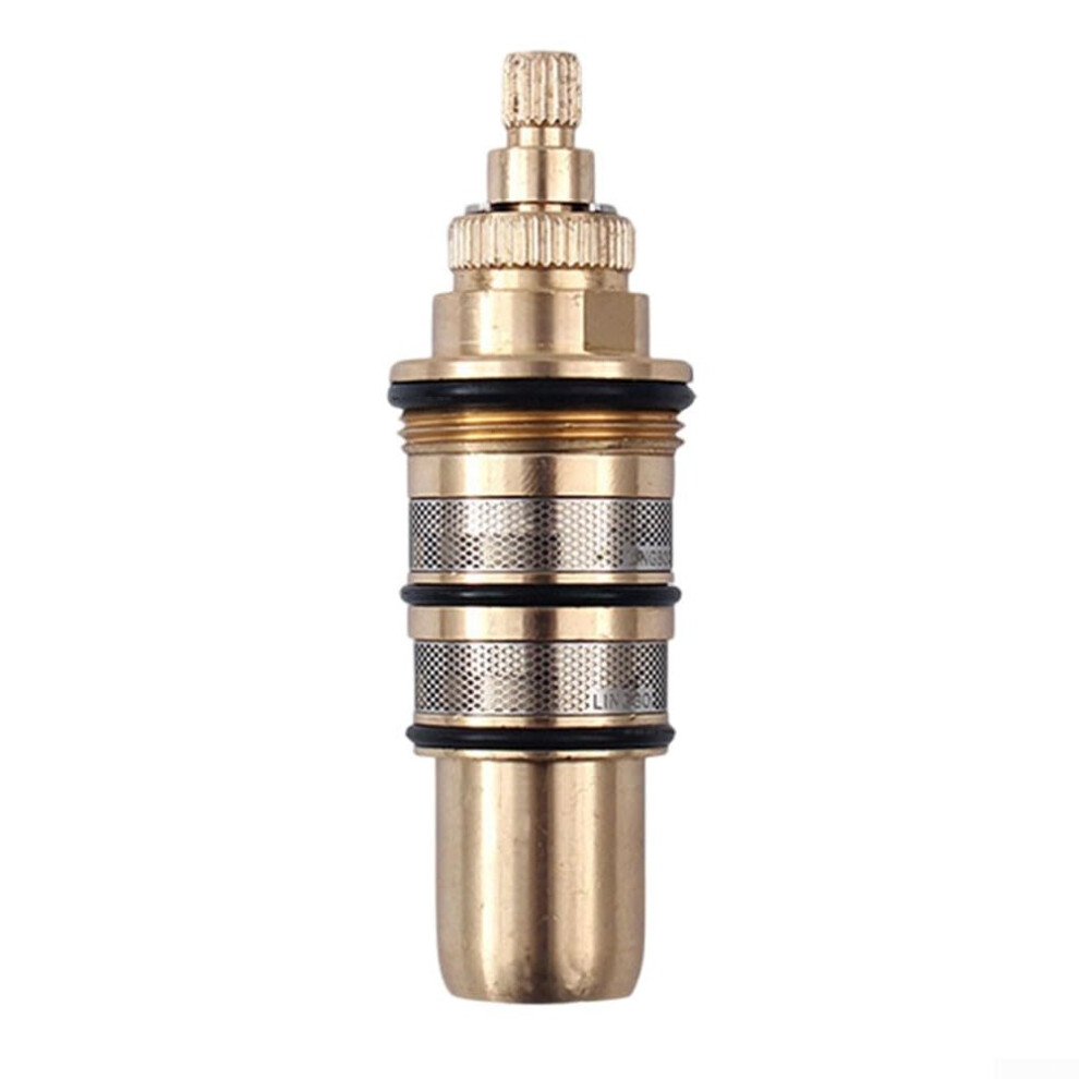 Thermostatic Cartridge Brass Tap Valve Core Replacement For Built-In Thermostatic Mixer, 1/2 Inch Compatibility 6947110984391