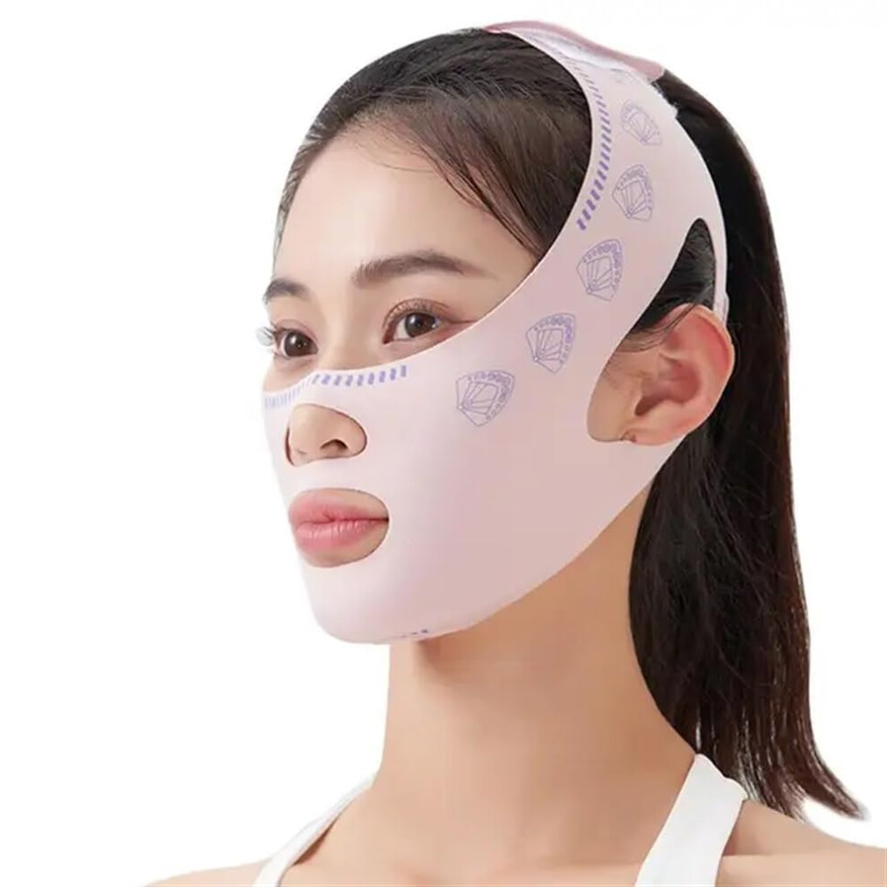 Kinn-Wangenbandage V-Former Lifting-Maske Anti-Falten Schlafmaske Gesichtslifting Rose fÃ¼r SchÃ¶nheit und Gesundheit