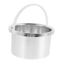 Wax Melting Pot 105 mm Aluminium Alloy Wax Warmer for Hair Removal and Hot Wax Lugs Compatible with Professional Use