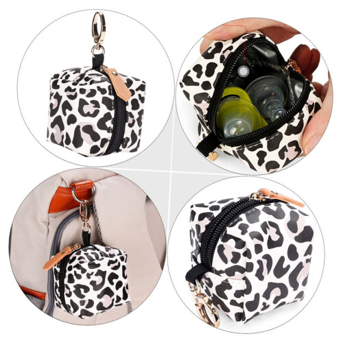 Waterproof Pacifier Pouch - Durable Pacifier Holder for Diaper Bags with Premium Materials, Convenient Hanging Design 2