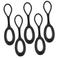 5-Piece Zipper Pull Replacement Set for Backpacks, Handbags, Jackets, and Luggage - Removable, Stylish, Versatile Design